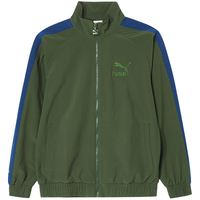 PUMA 梭织运动外套男女款时尚休闲宽松运动夹克户外风衣 T7