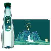 山海矿长白山弱碱性天然矿泉水低氘偏硅酸饮用水山青330ml*12瓶整箱 【含矿物质】330ml*12瓶整箱