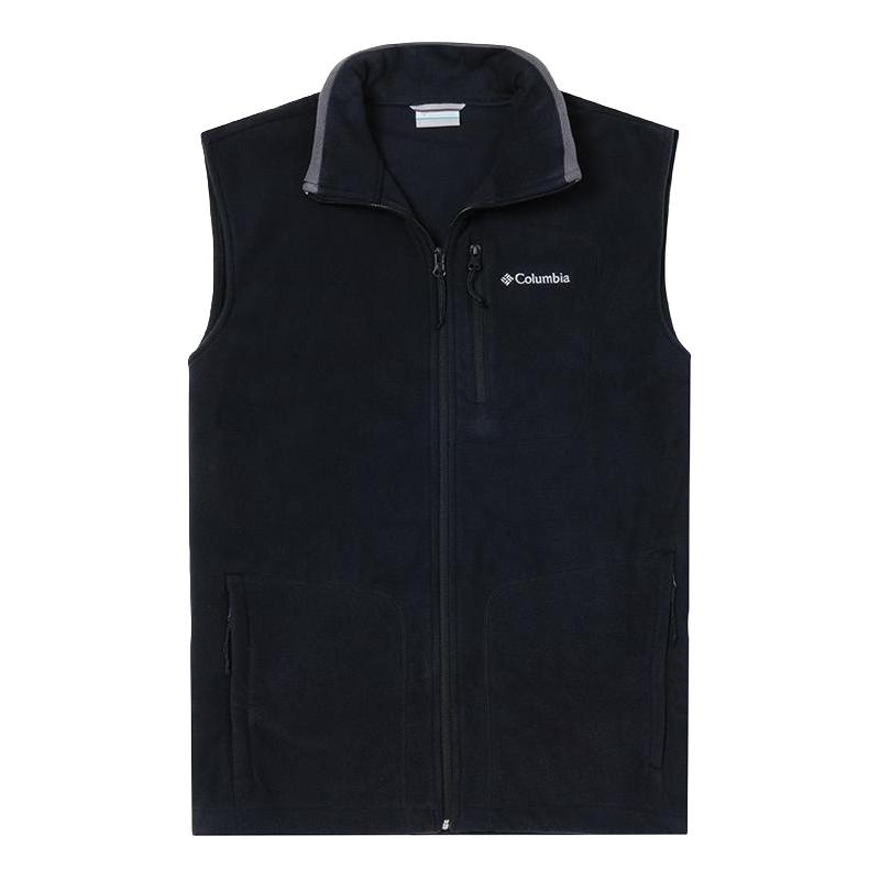 Columbia24秋冬新款哥伦比亚抓绒衣男款户外休闲运动服抓绒马甲AE1056