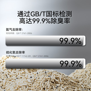 混合猫砂豆腐砂除臭无尘活性炭膨润土猫砂植物矿砂猫沙20公斤