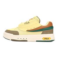 FILA 斐乐官方MIX女鞋板鞋2023夏新款轻便透气舞蹈板鞋休闲运动鞋 绚丽黄/隐密绿-CC 38
