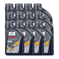 FUCHS 福斯 法国原装进口泰坦超级汽车全合成机油5W40国五国六C3/SN SUPERSYN 5W40 1L*12