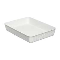 利快 厨房筷勺收纳盒西班牙进口TATAY桌面储物盒抽屉分类盒 A5 180*240*55mm