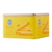 盒马MAX黄油蛋卷608g蛋卷零食鸡蛋卷酥蛋卷酥凤凰卷酥脆零食 原味