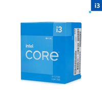 英特尔 i3-12100 12代酷睿4核8线程组装电脑台式机游戏办公处理器