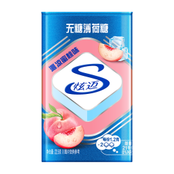 炫迈 无糖薄荷糖 沁凉蜜桃味 22.5g