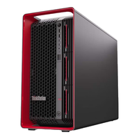 联想ThinkStation PX深度学习AI计算塔式工作站【2*银牌4410T】64G丨512G+4T丨RTX3080-10G丨 2*银牌4410T【10核 2.70GHz】
