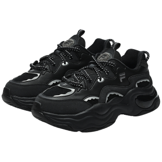 FILA FUSION系列女鞋时尚厚底运动休闲鞋女百搭老爹鞋