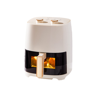 荣事达（Royalstar）空气炸锅 不用翻面 全自动 6L家用大容量 蒸汽嫩炸 烤炸一体机 轻音烘焙 免翻面JD1598