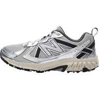 new balance NewBalance NB专业缓震男女同款410v5越野跑鞋运动休闲鞋 加宽鞋楦2E 浅灰色/银色 男女款 MT410KR5