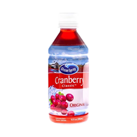 优鲜沛（Ocean Spray） 优鲜沛蔓越莓汁瓶装小红莓美国果汁饮料可调酒 台湾产295mL*8瓶【4月11号到期】