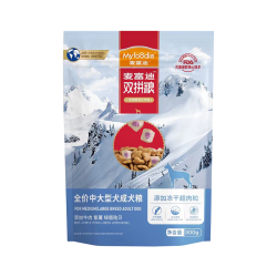 麦富迪 冻干狗粮 超肉粒冻干双拼粮 中大型犬成犬粮300g