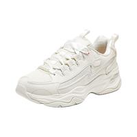 斯凯奇（Skechers）春季珍珠熊女士透气厚底增高休闲老爹鞋子896156OFWT乳白色36