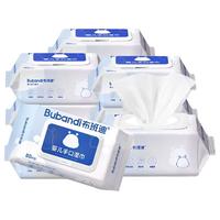 布班迪 婴儿新生儿袋盖湿巾80抽3包