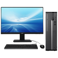 宏碁 X2270 20% 商用办公电脑台式主机套机 27英寸显示器  Intel i3-