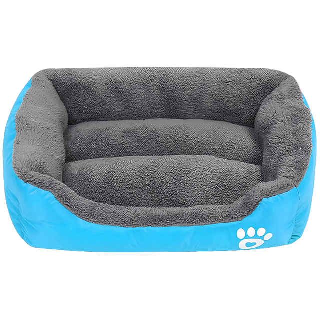 憨憨乐园 宠物用品狗窝猫窝垫子小型犬泰迪狗床猫咪四季狗窝垫房子S号