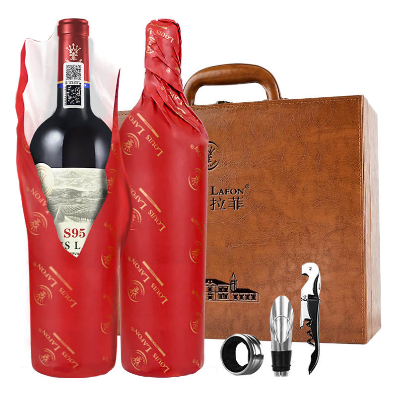  Louis Lafon/路易拉菲 法国原瓶 干红葡萄酒  【稀缺16.5度/酿酒师私藏】双支