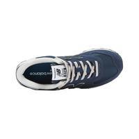 NEW BALANCE NB574系列男鞋女鞋复古拼接经典百搭舒适休闲运动鞋跑步透气耐磨 深蓝色 ML574EVN 43(脚长27.5cm)