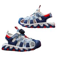 哈比熊童鞋儿童扭扭运动凉鞋男童包头沙滩2024夏季新款中大童夏款