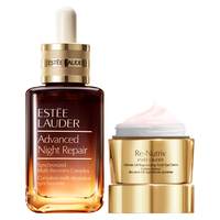 ESTEE LAUDER雅诗兰黛 护肤套组 (白金眼霜15ml+小棕瓶50ml)化妆品套装护肤品礼盒