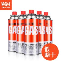 Iwatani 岩谷 卡式气瓶 250g 户外野营瓦斯炉灶 丁烷气