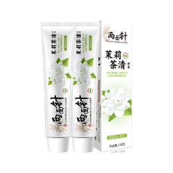 两面针 茉莉茶清中药牙膏340g清新口气防蛀口臭