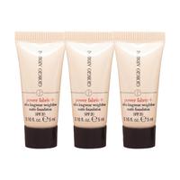 阿玛尼无暇粉底液1.5#红标权力持妆遮瑕5ml*3个旅行装