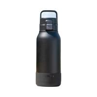 TIGER 虎牌 户外运动大容量不锈钢真空保温保冷杯MTA-B100-KKT曜石黑1000ml