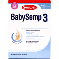 PLUS会员：Semper BabySemp系列 幼儿奶粉 瑞典版 3段 800g