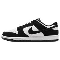 耐克NIKE休闲鞋男子板鞋熊猫DUNK LOW翻毛皮运动鞋FQ8249-100黑白40