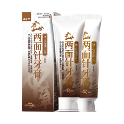 两面针 本草快速消止牙膏牙膏220g家庭装缓解牙龈问题温和清新口气