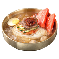 崔奶奶荞麦冷面 东北特色延边朝鲜族风味延吉夏天大冷面 袋装含料包 【量贩】小麦冷面252g*5袋