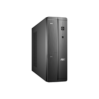 AOC 荣光910 十二代酷睿版 商用台式机 黑色(酷睿i5-12400、核芯显卡、16GB、500GB SSD)