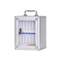 Glosen 金隆兴 losen 金隆兴 手机保管箱车间存放柜学校办公会议铝合金带锁收纳盒 12位 12位手机保管箱