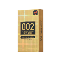冈本 002黄金贴合安全套 6只