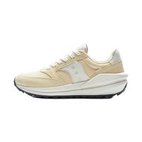 Saucony索康尼JAZZ RE复古休闲鞋男2024通勤运动鞋 浅黄10 42.5 (270mm)