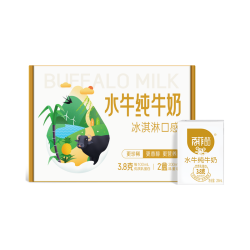 百菲酪 水牛纯牛奶 每百毫升3.8g乳蛋白 200ml*2盒