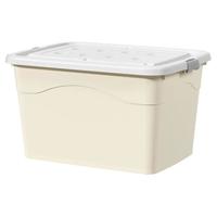 箱居大容量收纳箱秋冬衣服收纳盒超大号储物箱子家用搬家打包整理箱子 40#【40*30*22cm】2只装