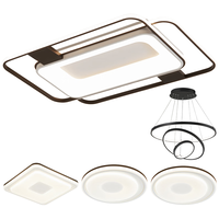  Lighting 雷士 NVC  环宇系列 客厅灯+方卧灯+餐吊灯+圆卧灯*2 智控款