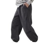 多妙屋女童裤子儿童运动裤中大童洋气卫裤女孩休闲束脚长裤 碳灰 160 cm