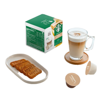 STARBUCKS 星巴克 胶囊咖啡美式花式黑咖啡适用多趣dolce gusto咖啡机 拿铁玛奇朵(可做6杯）