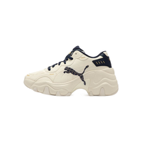 彪马（PUMA） 女子老爹鞋 PULSAR WEDGE MONOGRAM 396633 纯白色-海军蓝-01 35.5