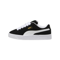 彪马(PUMA) 男女同款复古休闲板鞋 面包鞋 SUEDE XL 395205 黑色-白-02 38码