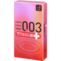 冈本OKAMOTO 避孕套 安全套 冈本003 透明质酸10片 0.03 套套 成人用品 计生用品