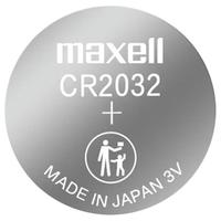 maxell 麦克赛尔 CR2032纽扣电池日本进口3V锂电子秤电子2025汽车钥匙电池汽车遥控钥匙电池电脑主板电池
