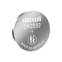 maxell 麦克赛尔 CR2032纽扣电池日本进口3V锂电子秤电子2025汽车钥匙电池汽车遥控钥匙电池电脑主板电池