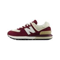 NEW BALANCE 24男鞋女鞋574LG系列复古经典百搭运动休闲鞋 酒红色/米白色 U574LGRB 37.5 (脚长23cm)