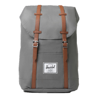 Herschel Supply Herschel Retreat 赫行 19L大号双肩包 石像灰（侧边开拉链款）