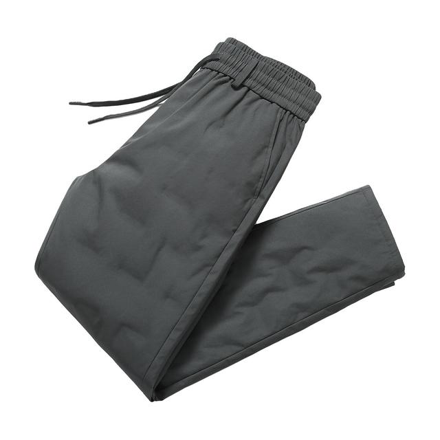 雪中飞 90绒 冬季新款加厚加绒保暖羽绒裤