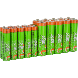  中光 MOTOMA 5号碳性电池 1.5V 10粒+7号碳性电池 1.5V 10粒 20粒装